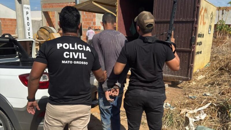 Ação conjunta da Polícia Civil prende foragido ligado à facção criminosa