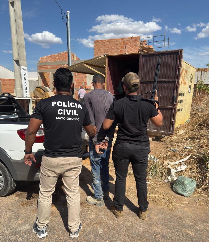 Ação conjunta da Polícia Civil prende foragido ligado à facção criminosa