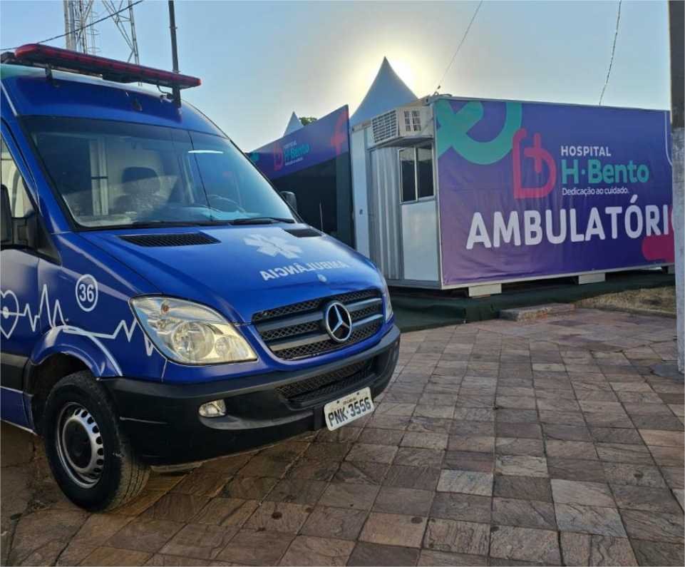 Visitantes e trabalhadores da Expoagro contarão com estrutura de atendimento médico avançada do Hospital H.Bento
