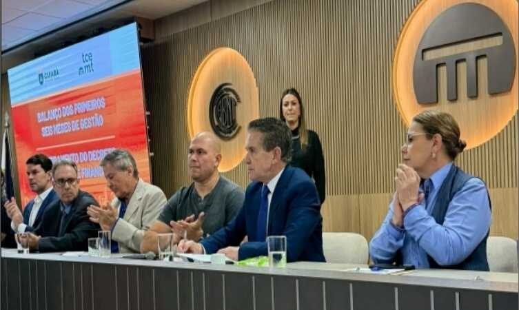 Vereadores de Cuiabá participam da apresentação do balanço do primeiro semestre da Prefeitura