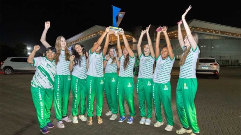 Equipe de vôlei de Cuiabá vence etapa estadual dos jogos escolares