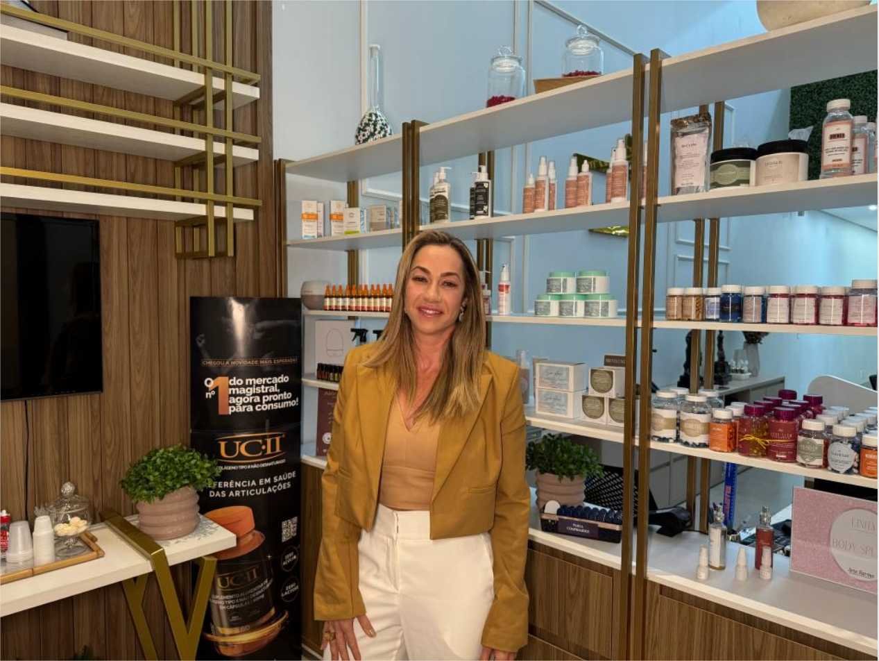 Crédito da Desenvolve MT impulsiona tecnologia em farmácia de manipulação em Sinop