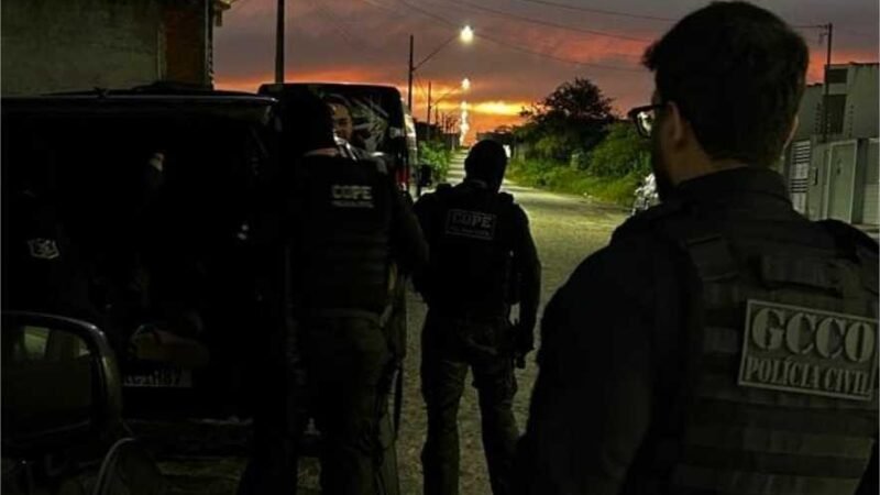 Polícia Civil deflagra operação e prende faccionados envolvidos em extorsão a comerciantes de Rondonópolis