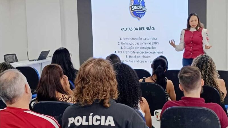 Sindepojuc realiza reunião com escrivães na DHPP e reforça compromisso com pautas prioritárias da categoria