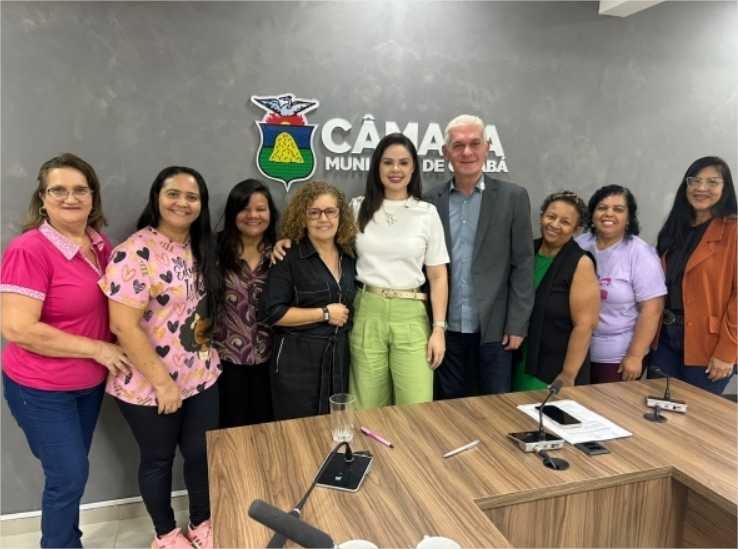 Comissão de Educação da Câmara de Cuiabá delibera sobre projetos e recebe Técnicas de Desenvolvimento Infantil