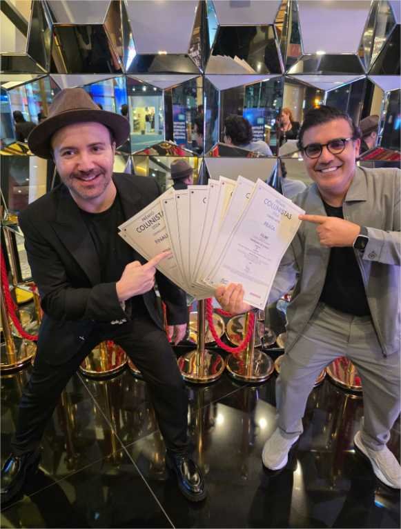 ZF Comunicação conquista 9 prêmios no Colunistas e se destaca como única agência de Mato Grosso na premiação nacional