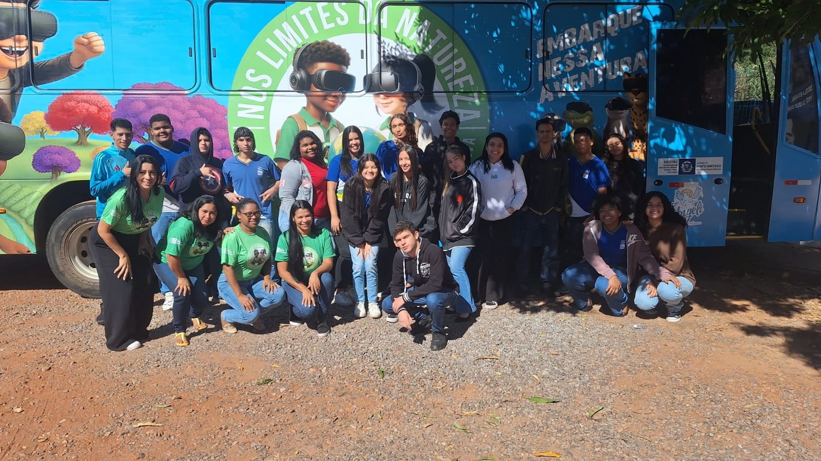 Projeto “Nos Limites da Natureza” aproxima jovens dos biomas de MT com tecnologia imersiva