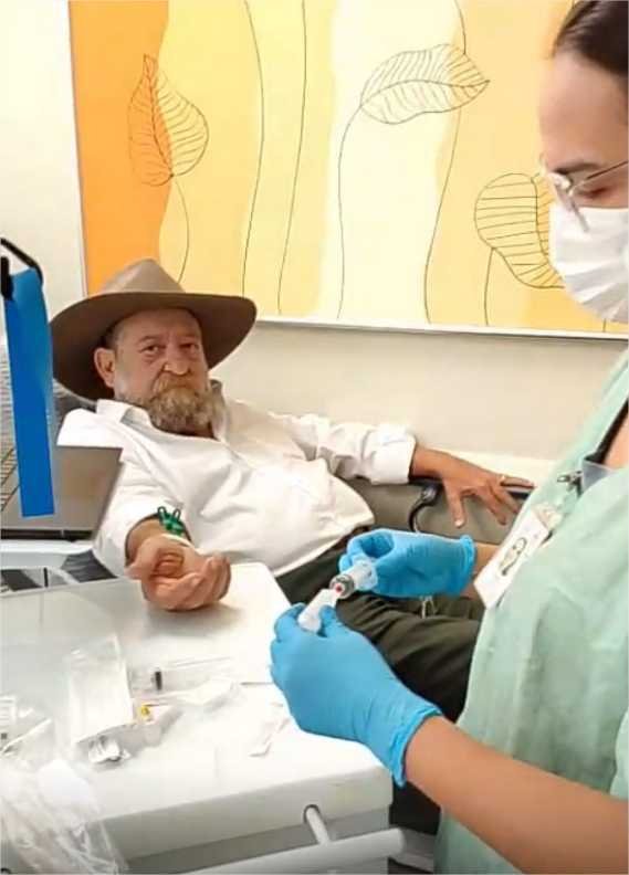 Nelson Barbudo passa mal e será acompanhado por médico em São José do Rio Preto