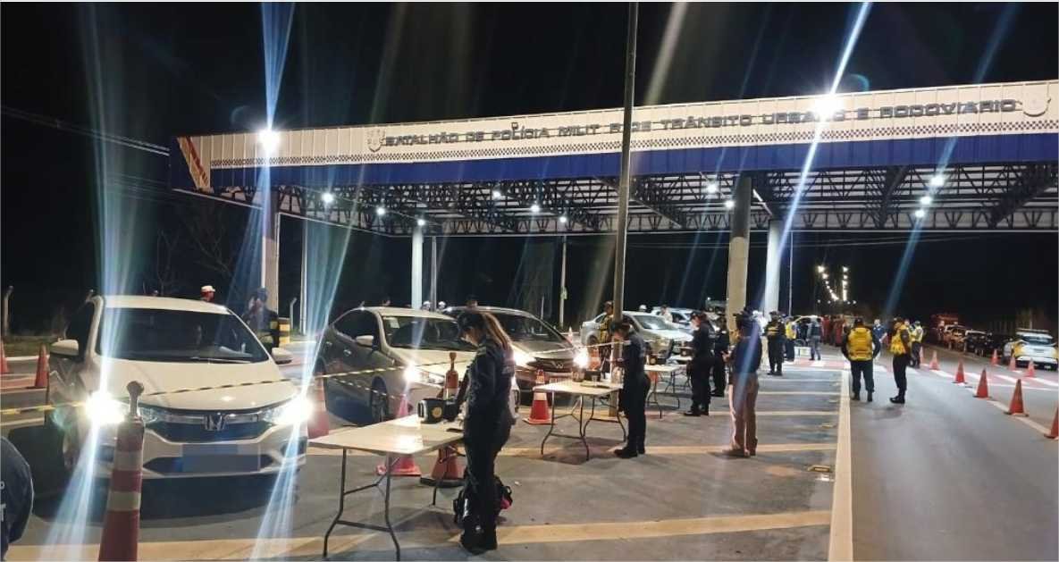 Operação Lei Seca termina com 17 veículos removidos e uma prisão por embriaguez em Cuiabá
