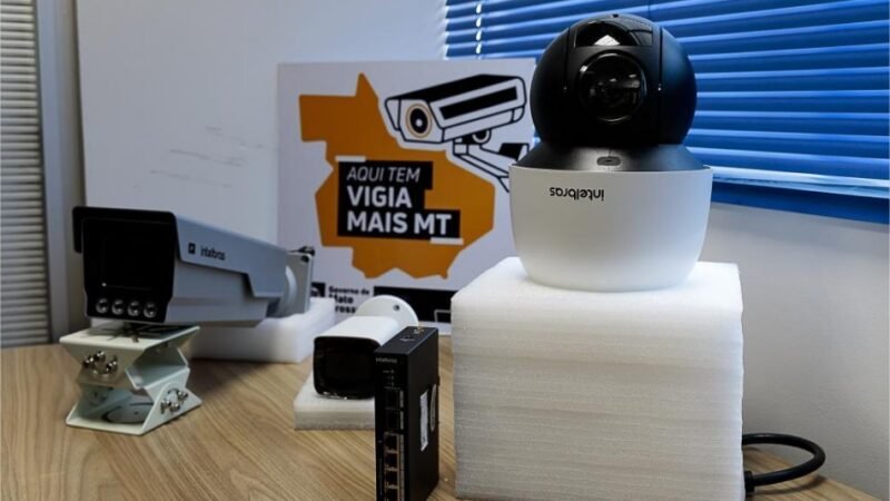 Três integrantes de facção são presos por danificar câmeras de segurança do Vigia Mais MT em Nova Ubiratã