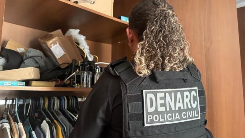 Polícia Civil desarticula grupo criminoso que movimentou mais de R$ 185 milhões com tráfico de drogas e lavagem de dinheiro
