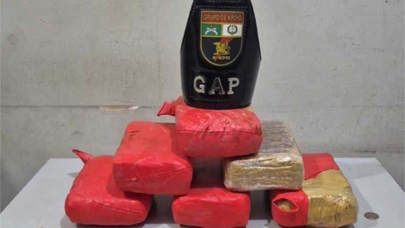 Polícia Militar prende homem por tráfico de drogas e apreende tabletes de maconha