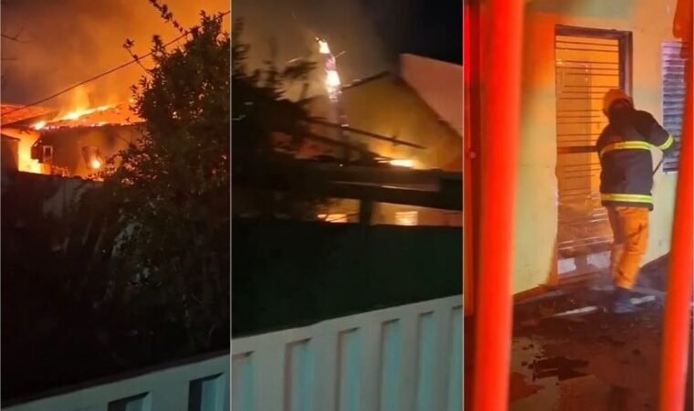 Ex tenta matar advogada a machadadas e põe fogo em casa; veja