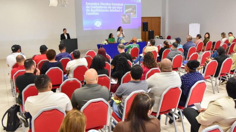 Setasc promove Encontro Técnico para Cuidadores do Serviço de Acolhimento para Adultos e Famílias