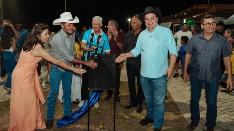Deputado Max Russi inaugura Praça João Rossi em Jauru com recursos de emendas parlamentares