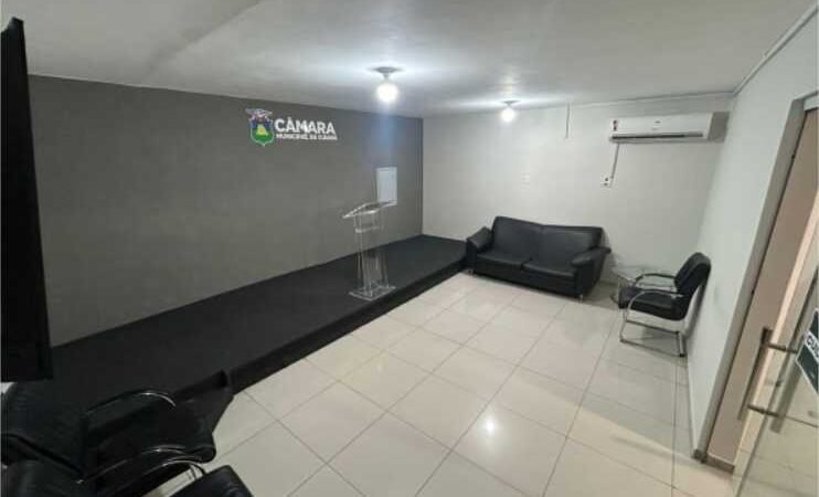 Câmara de Cuiabá entrega novo espaço da imprensa reformado e mais estruturado para jornalistas