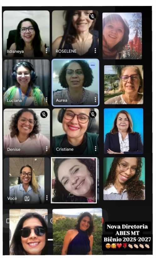 Nova diretoria eleita da ABES-MT realiza reunião de alinhamento com foco em inclusão e fortalecimento institucional