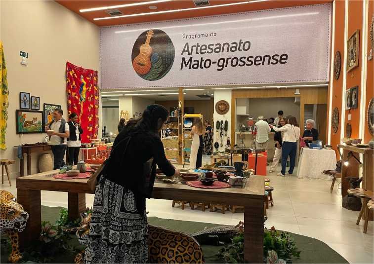 Em um mês, Loja do Artesanato de MT beneficia 48 artesãos com venda de mais de 610 peças