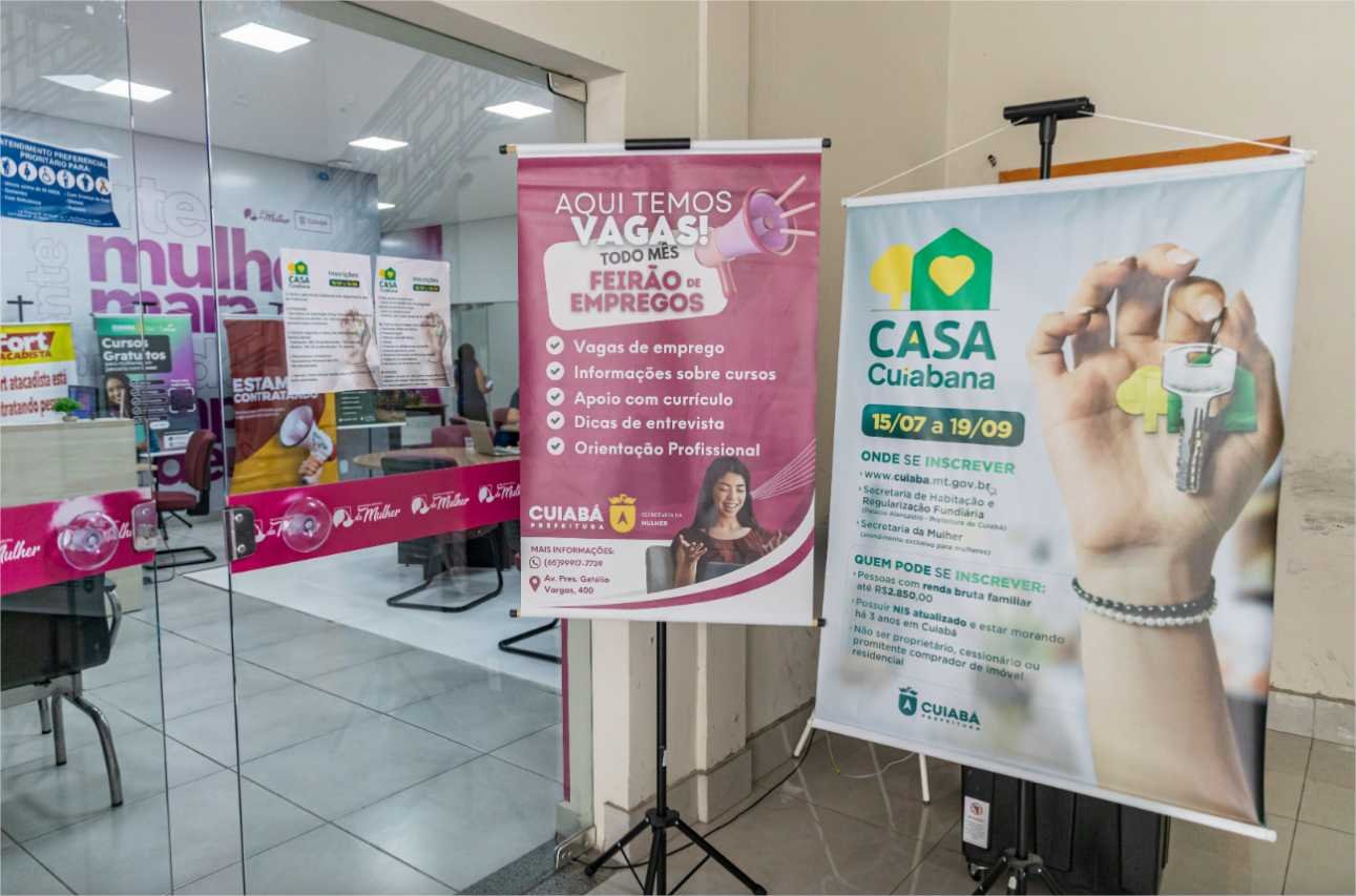 Feirão com vacina, apoio e mil vagas de emprego para mulheres segue até sexta