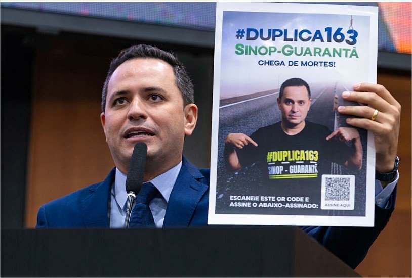 BR-163: Duplicação Aprovada – “Levantamos a bandeira para salvar vidas e alcançamos o sucesso”, diz Diego