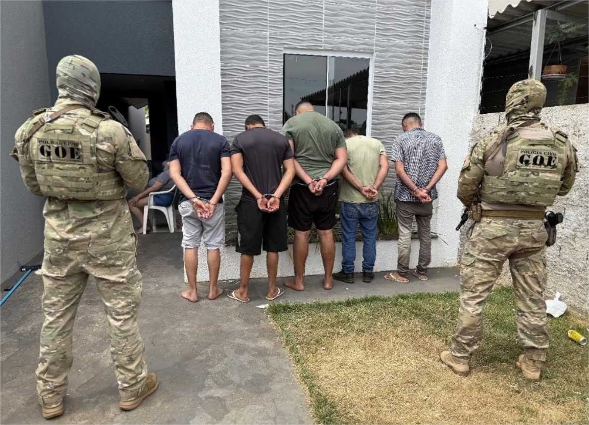 Investigação eficaz da Polícia Civil leva à prisão dos envolvidos no roubo à agência bancária em Brasnorte em menos de 48 horas