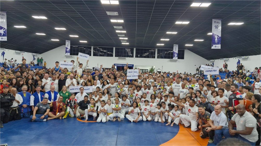 Shotokan marca presença na reinauguração do Palácio das Artes Marciais em Cuiabá