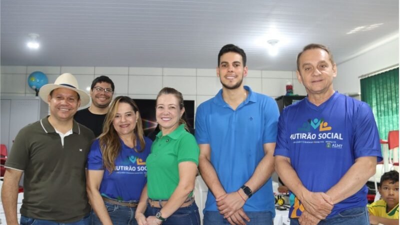 Várzea Grande é contemplada com o Mutirão da Cidadania Social da ALMT