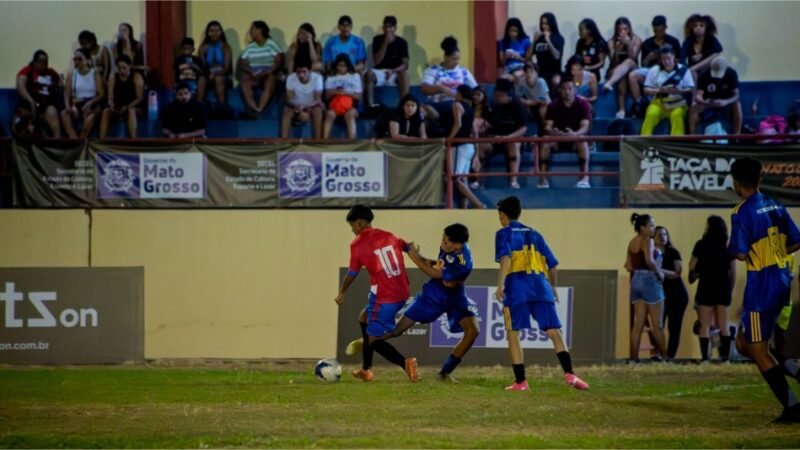 Emoção e goleadas marcam a primeira rodada da Taça das Favelas MT 2025