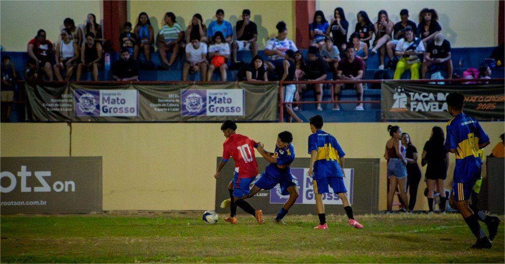 Emoção e goleadas marcam a primeira rodada da Taça das Favelas MT 2025