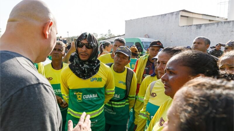 Cuiabá reduz jornada de trabalhadores da Limpurb devido ao calor intenso