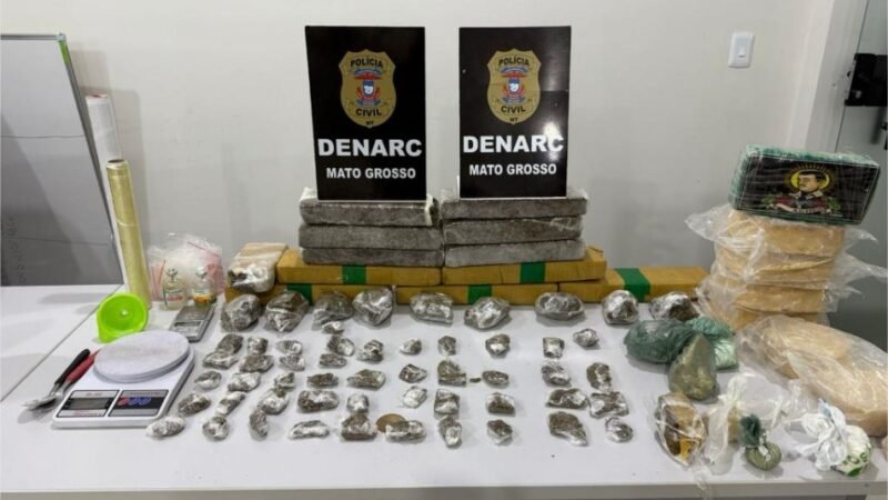 Polícia Civil fecha ponto de armazenamento de drogas utilizado por facção em Cuiabá
