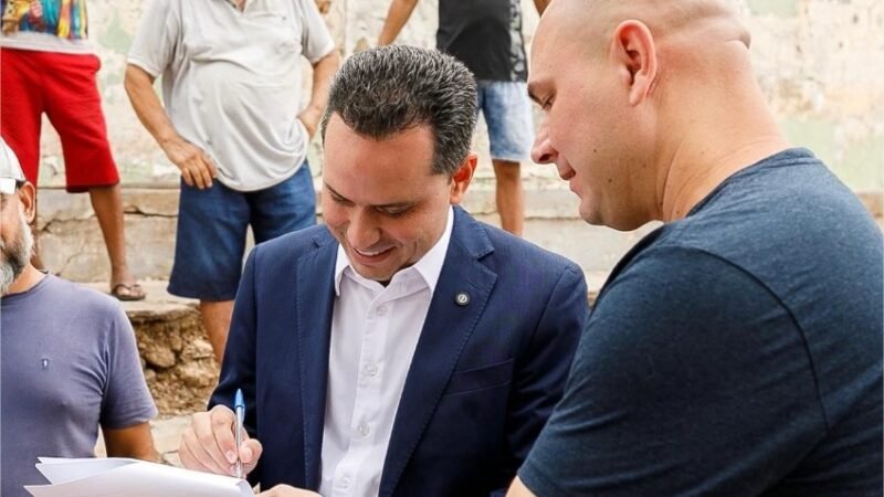 Diego indica e Abilio assume construção de Complexo Esportivo