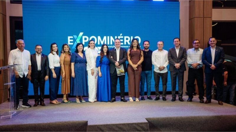 Deputado Max Russi participa do lançamento da maior feira de mineração do Centro-Oeste