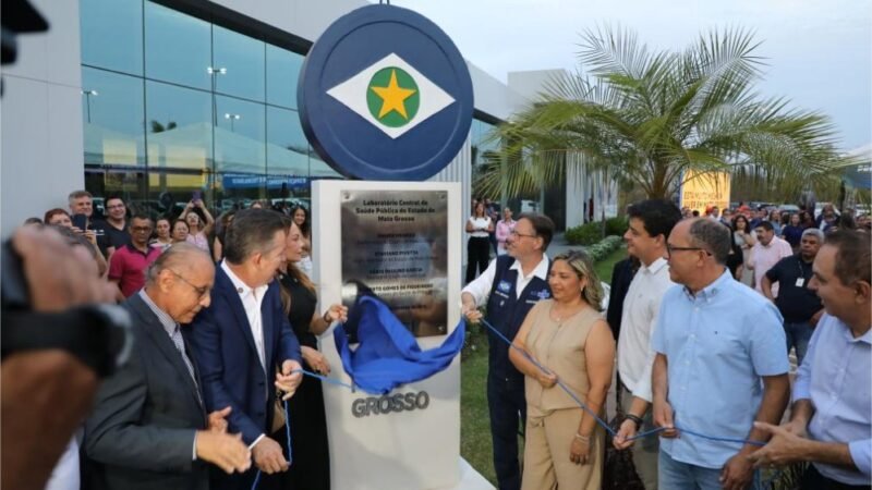 Referência no país, Governo de MT inaugura nova sede do Lacen