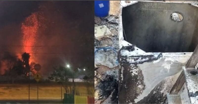 Incêndio atinge casa e mobiliza Bombeiros por mais de 11 horas em Cuiabá