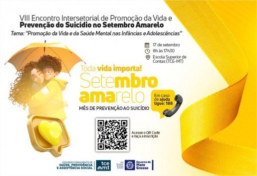 Encontro no TCE-MT discute estratégias de prevenção ao suicídio na infância e adolescência