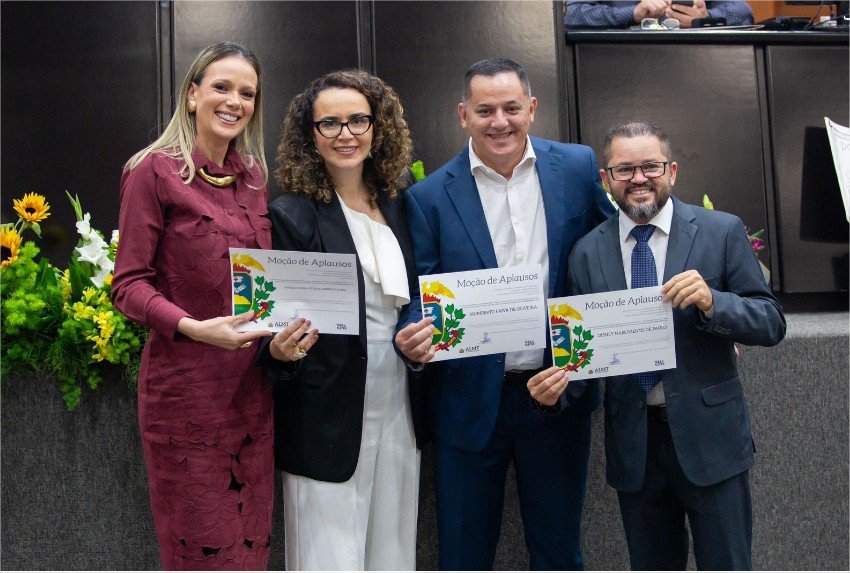 Organizadores da Expominério são homenageados na Assembleia Legislativa de Mato Grosso