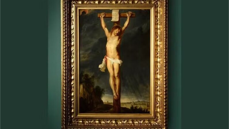 Pintura de 400 anos perdida há séculos é achada em mansão em Paris e vai a leilão