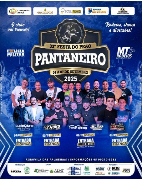 Festa do Peão Pantaneiro faz pela primeira vez o Rodeio em cavalos
