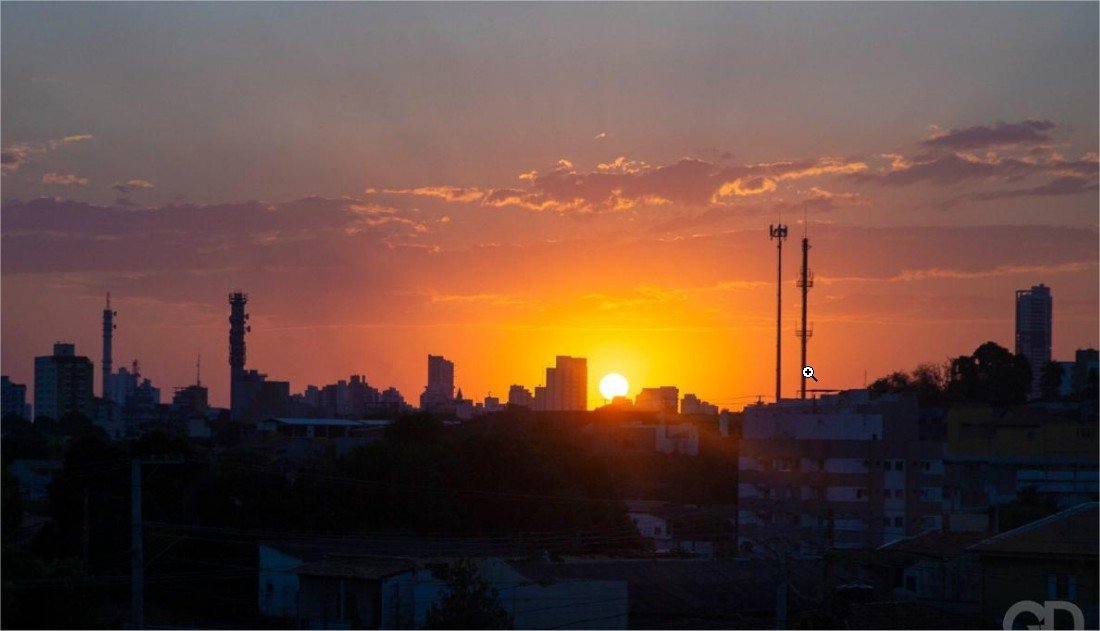 Semana começa quente e com alerta de temporais para MT