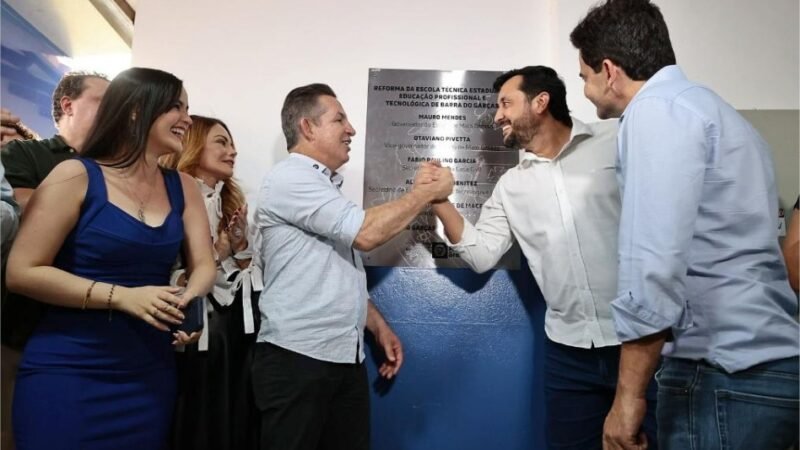 Governo de MT entrega modernização de Escola Técnica e amplia ensino profissionalizante em Barra do Garças