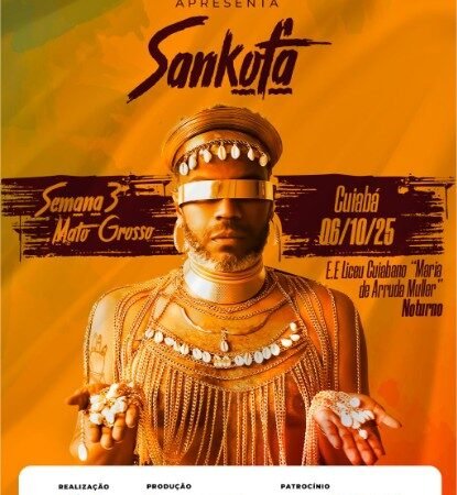 André D’Lucca retorna a Cuiabá com teatro que resgata a Força da Ancestralidade Afro-brasileira