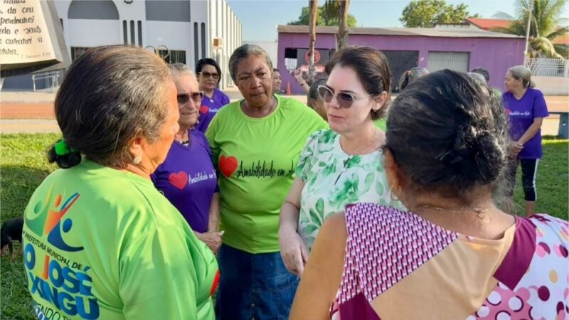 Autora da CPMI do INSS, Coronel Fernanda percorre 14 municípios do Araguaia alertando idosos sobre golpes