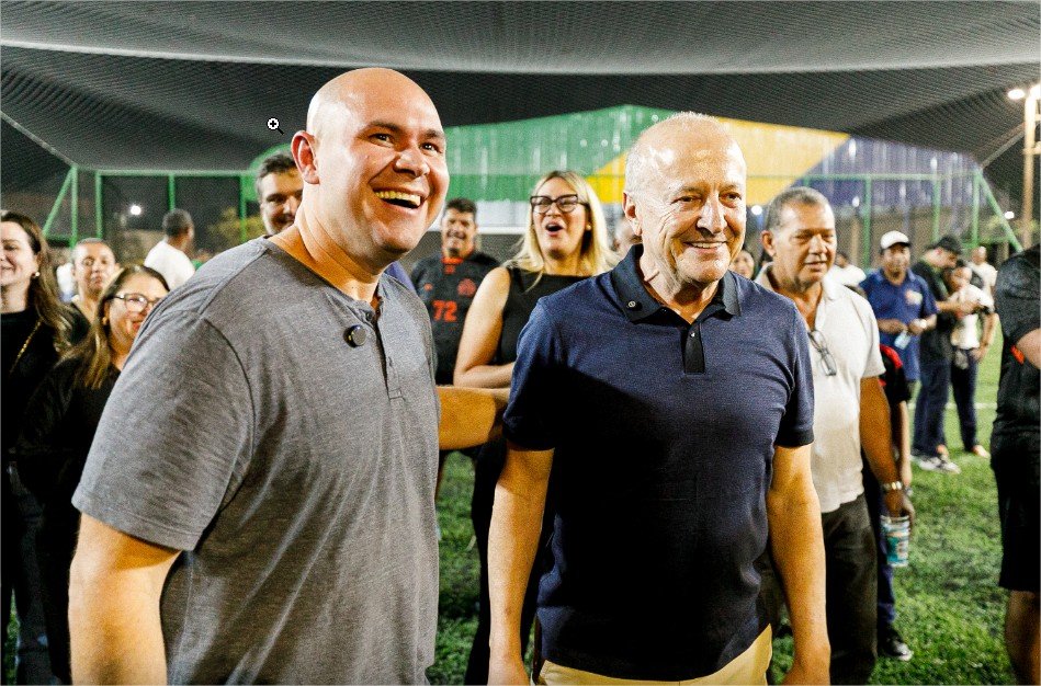 Abilio e Pivetta firmam parceria para multiplicar modelo de campo society em Cuiabá