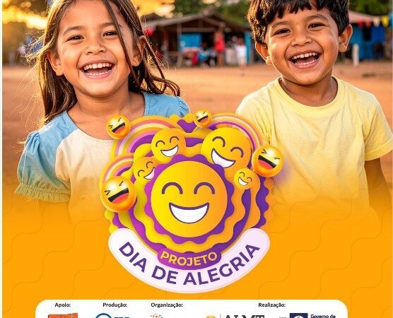 Projeto “Dia de Alegria” leva diversão e esperança a crianças em vulnerabilidade social no bairro Primeiro de Março em Cuiabá