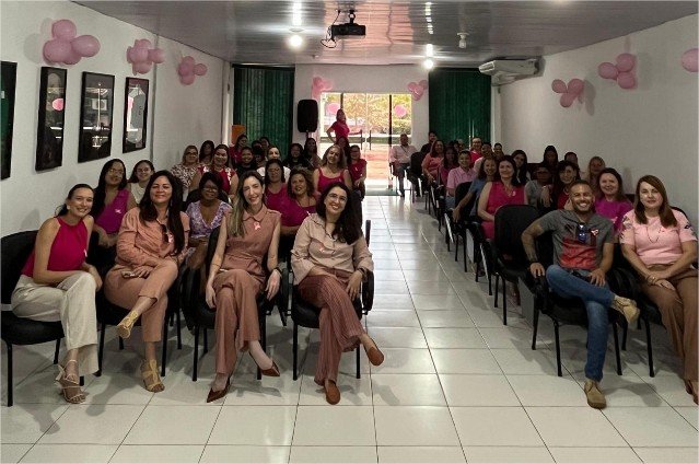 Servidoras da Ordem Pública participam de palestra sobre saúde emocional no Outubro Rosa