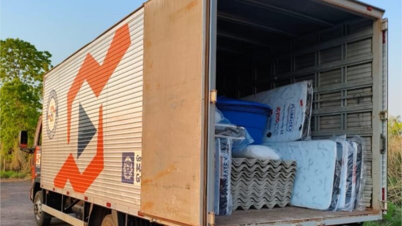 Defesa Civil de MT envia materiais e apoio técnico para Porto dos Gaúchos após vendaval