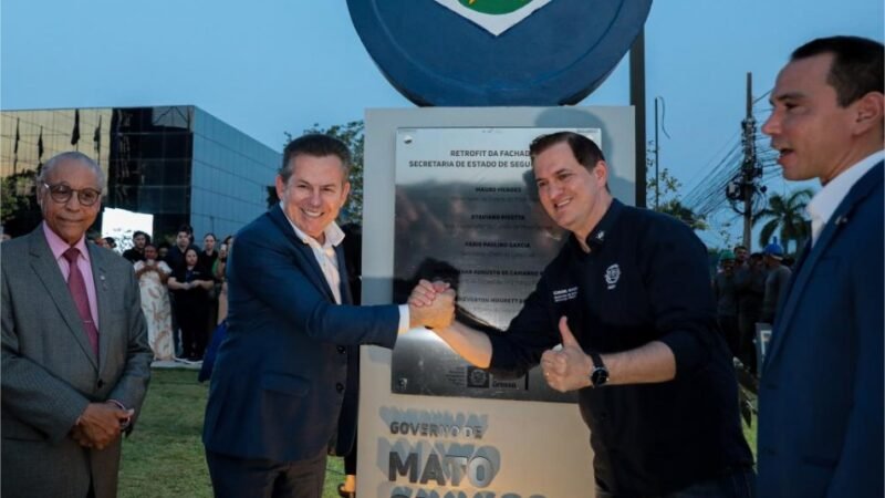 Governo entrega obras de reconstrução, ampliação e modernização da sede da Secretaria de Segurança Pública