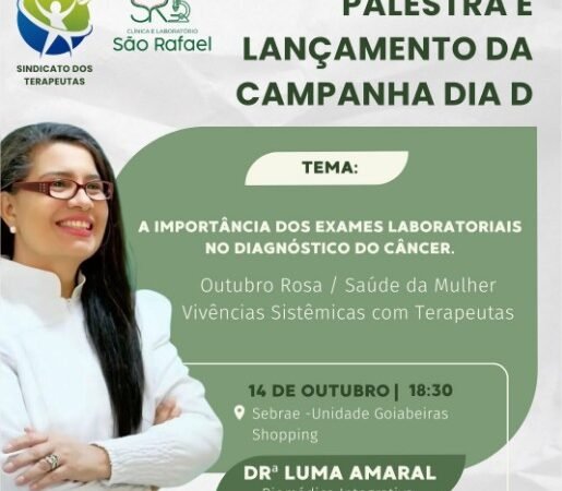 Clínica e Laboratório São Rafael realiza programação especial do Outubro Rosa em prol da prevenção ao câncer de mama