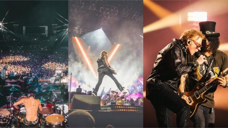 Palco do Guns N’Roses começa a ser montado na segunda